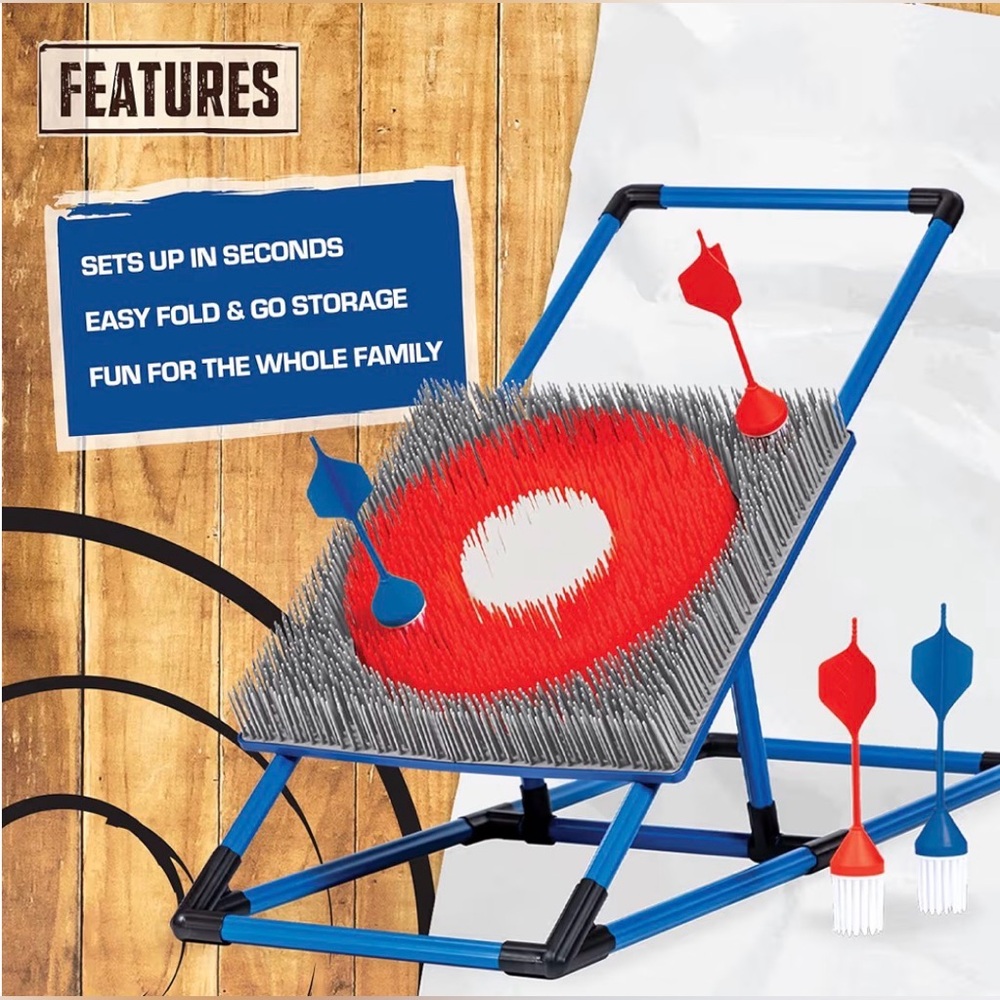 NIB/NWT Eastpoint Axe Throw & Lawn Dart Target Set - Picture 4 of 10